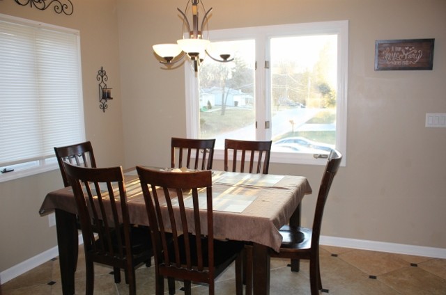 Live in Brophy Farm: 44 Elm Ave, Fox Lake, IL 60020 transitional-dining-room