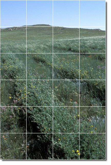 Landscapes Photo Wall Tile Mural 104, 17"x25.5"