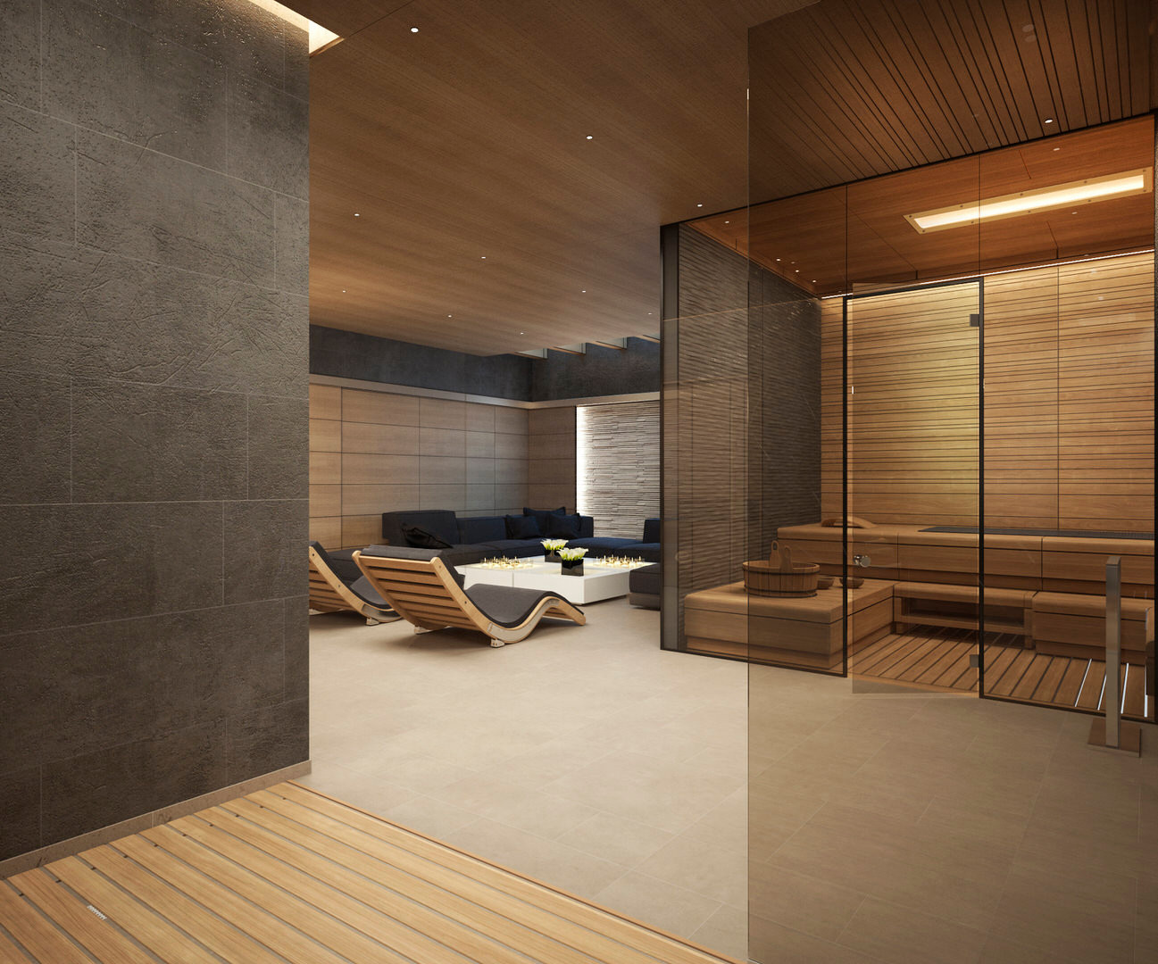 Интерьер частной виллы № 1