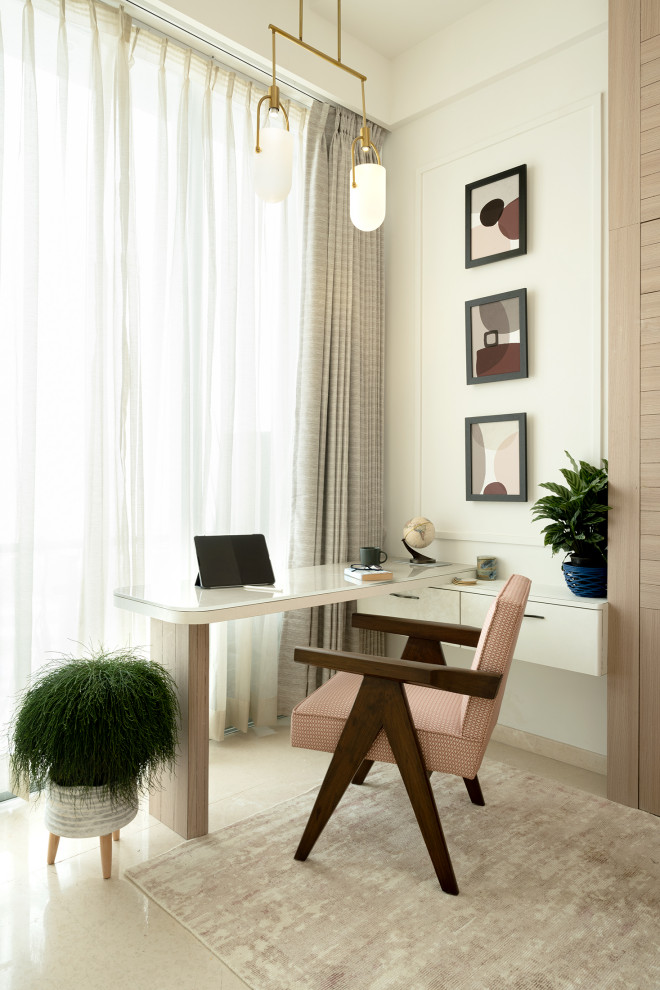 Пример оригинального дизайна: кабинет в скандинавском стиле
