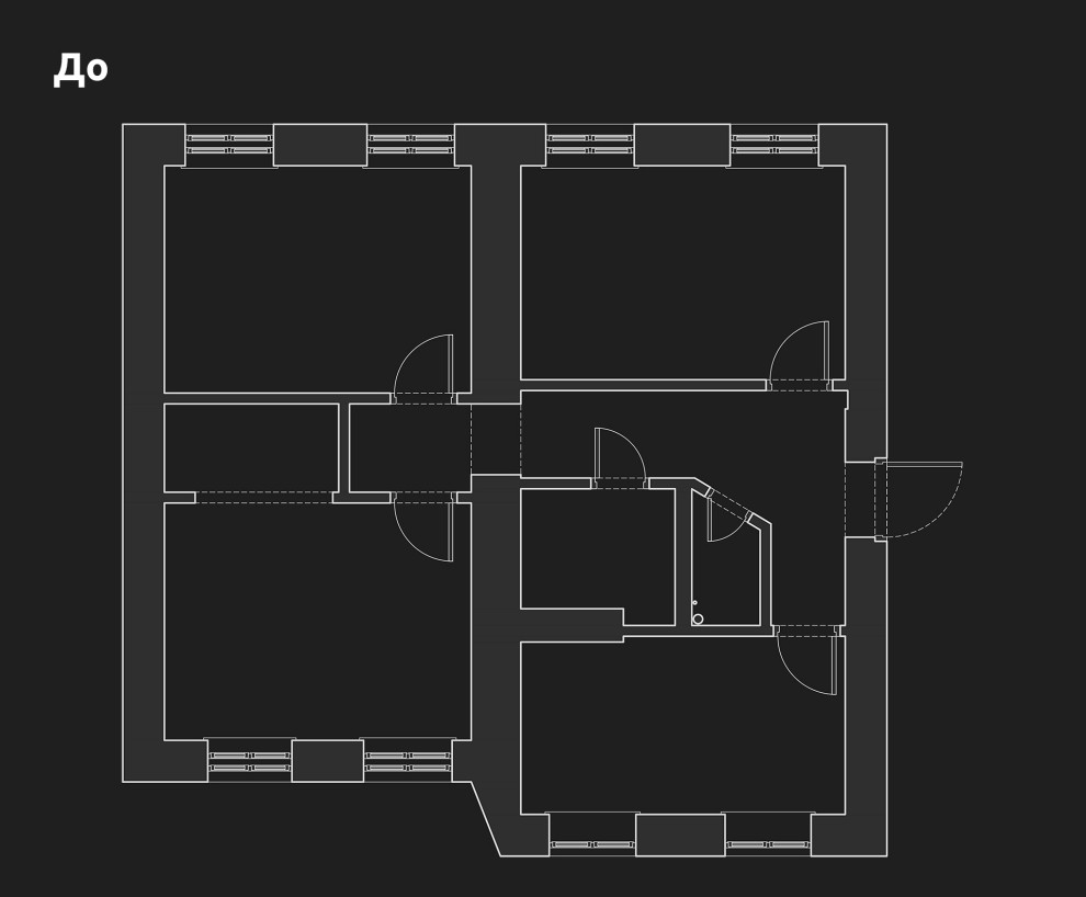 План квартиры до