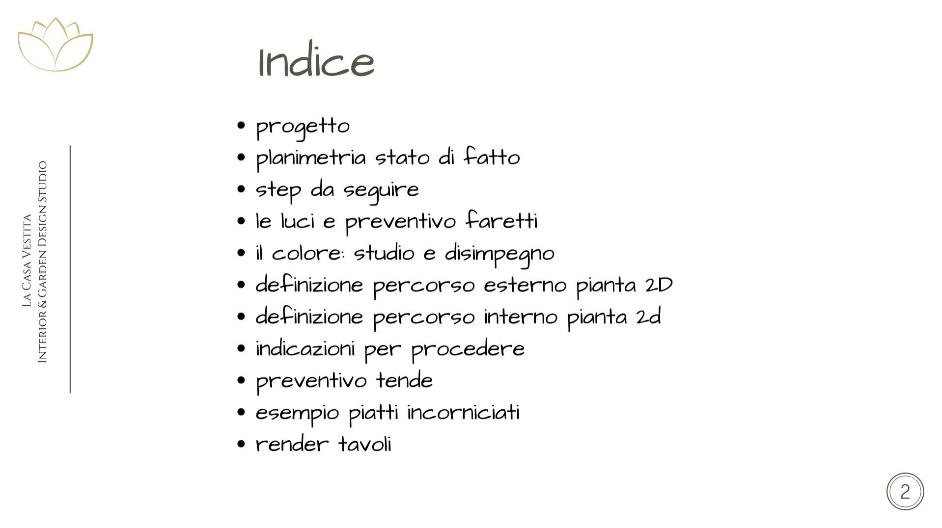 Distribuzione spazi showroom