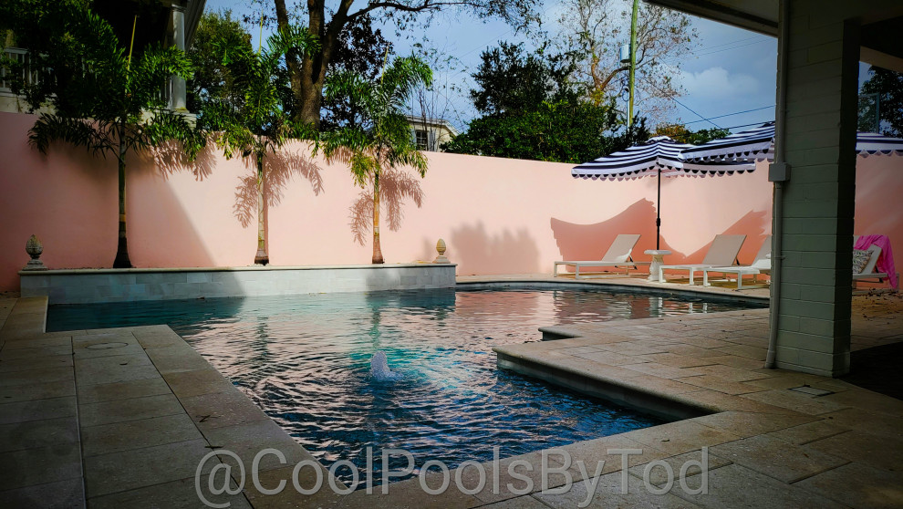 Tuscan Courtyard Pool