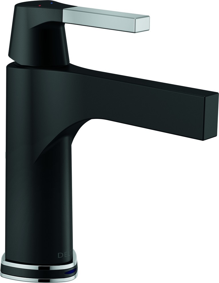 Delta Zura 1Handle Bath Faucet With Touch2O.xt Technology, Chrome