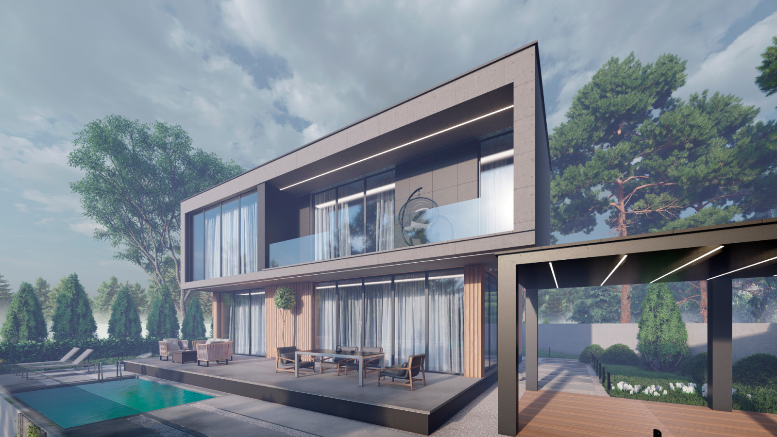 Дом на продажу в Современном стиле около 300кв.м