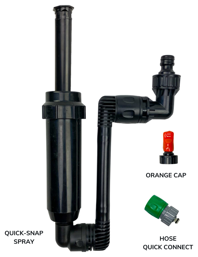 QuickSnap Buried End Spray Contemporary Sprinklers by AutoWater