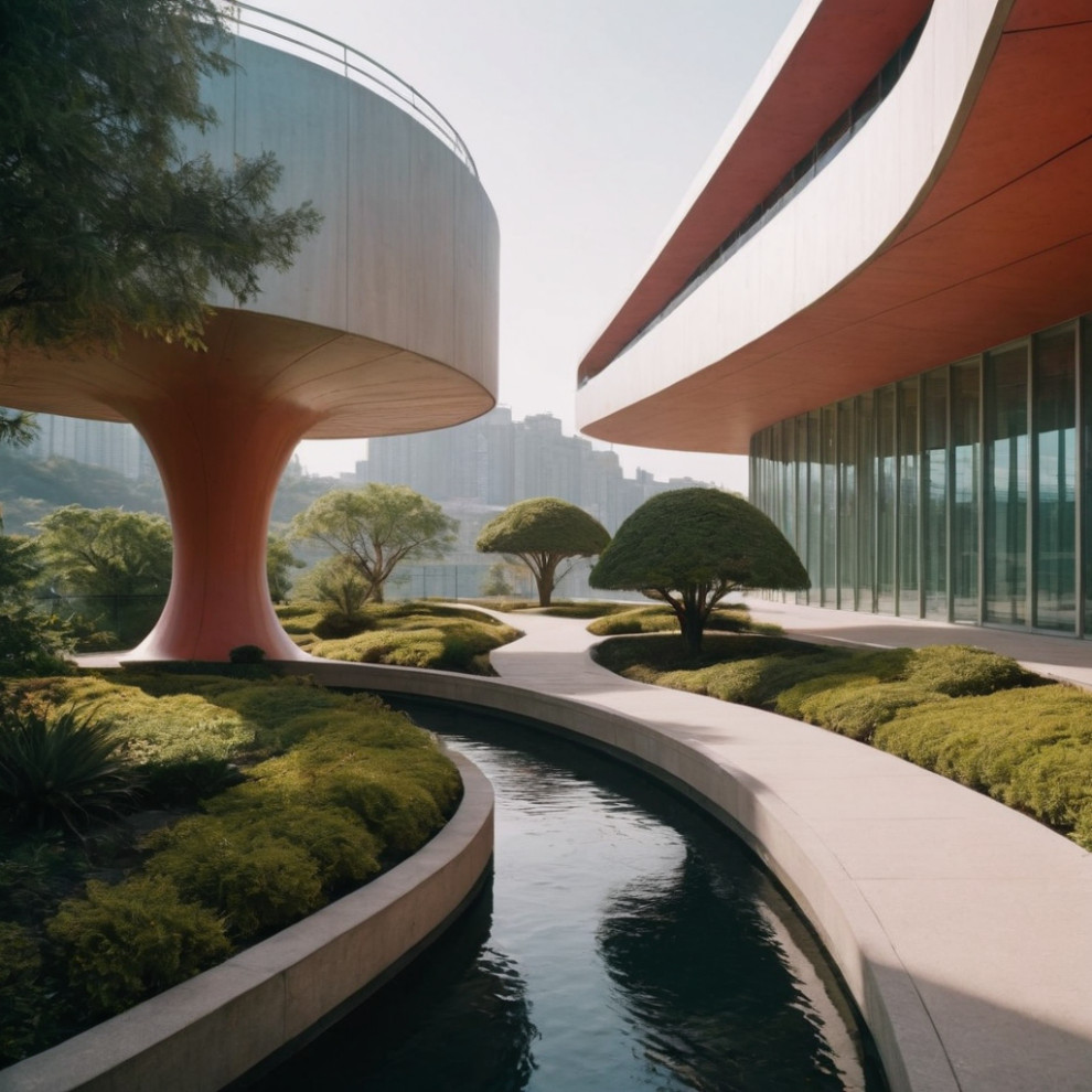 (re)MIXED : Многофункциональный выставочный центр : AI Modernism space