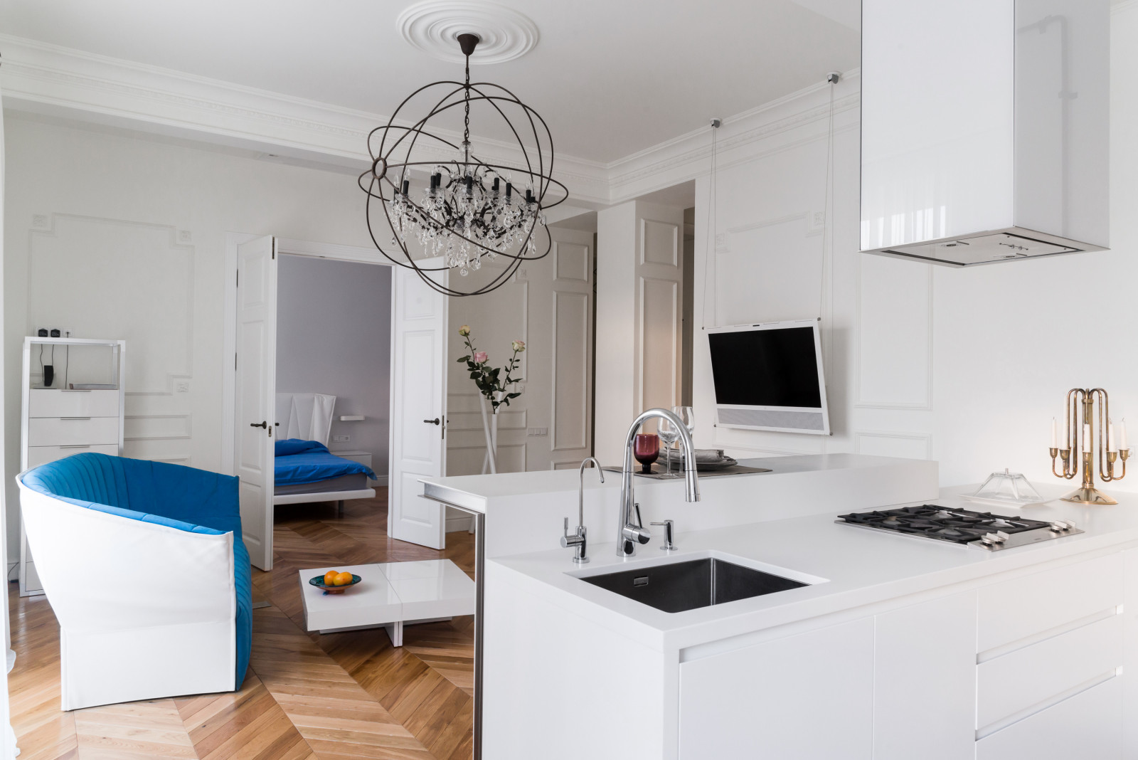 Дизайн квартиры в сталинской высотке