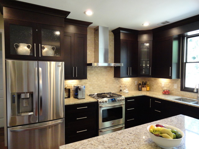 Cafe Java Maple Kitchen contemporary-kitchen