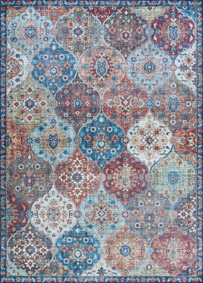 Couristan Pasha Lola Multicolor Area Rug, 5'x8'