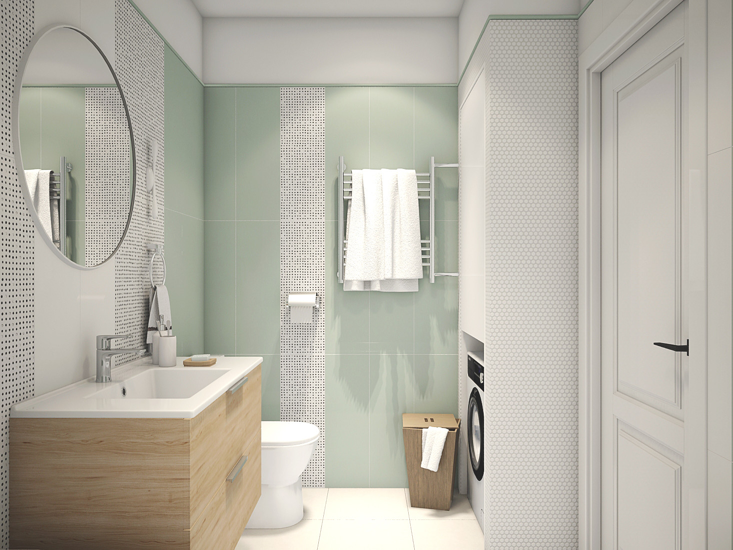 Скандинавский цветной