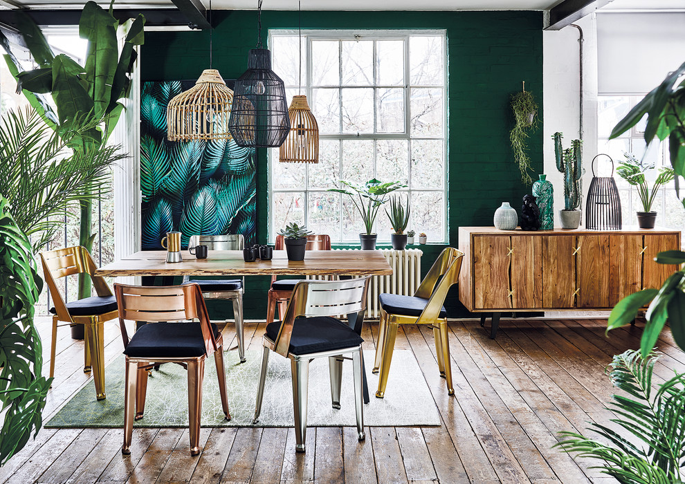 Urban Jungle | Industrial Dining Room - Industrial - Other - by Barker and Stonehouse | Houzz