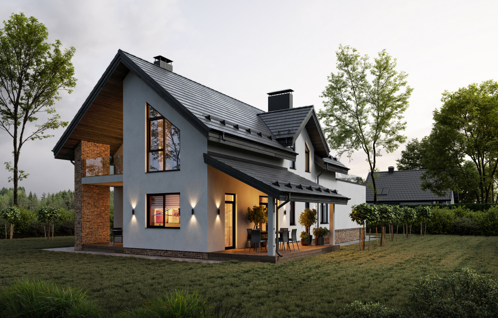 Дом в скандинавском стиле