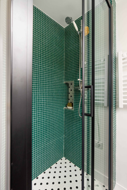 Optimisation pop ! mid-century-badezimmer