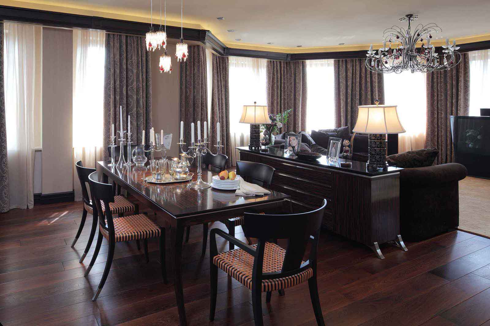 Двухуровневая квартира в центре Москвы, 240м2