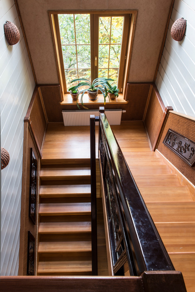 Интерьер в этническом стиле. Фотосъемка для журнала "Красивые деревянные дома"