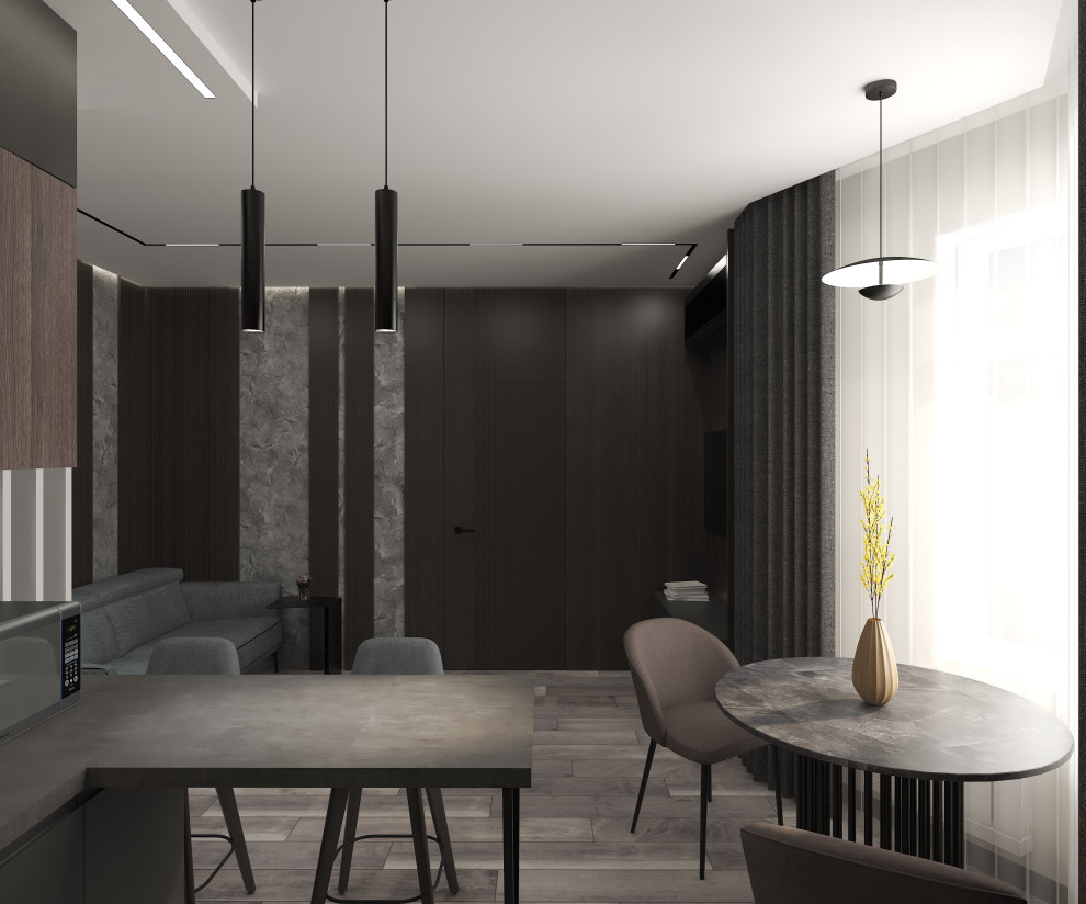 Дизайн-проект однокомнатной квартиры