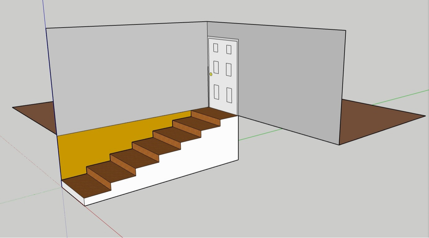 Townhouse loft to room