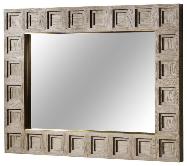 Maison 55 Claiborne Modern Classic Grey Wood Framed Wall Mirror - 40 Inch Square Wall Mirror Maison 55 Claiborne Modern Classic Grey Wood Framed Wall Mirror - 40 Inch Square Wall Mirror
