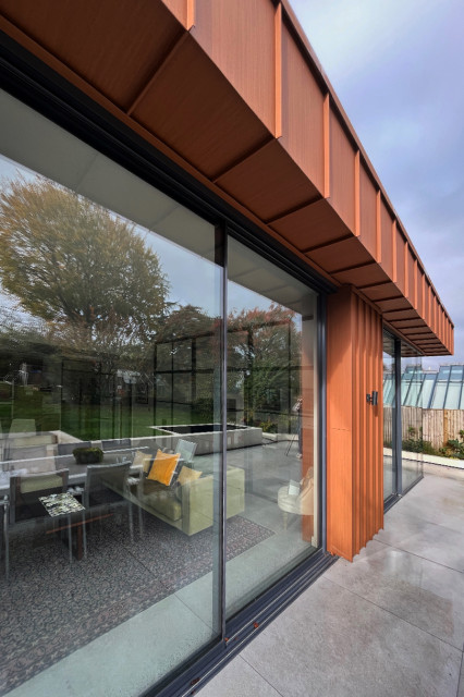 West View contemporary-fasad