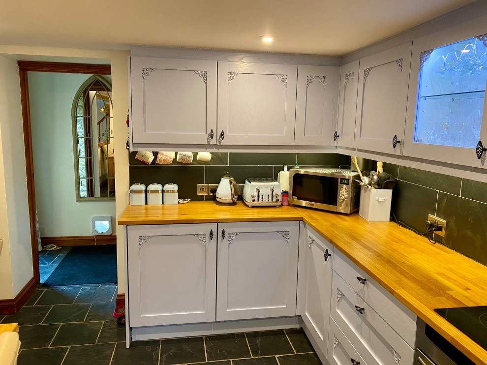 Design ideas for a farmhouse kitchen in West Midlands.