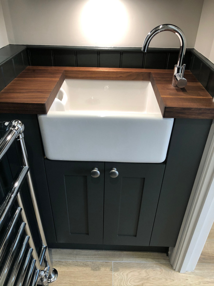 Cloak room and utility room