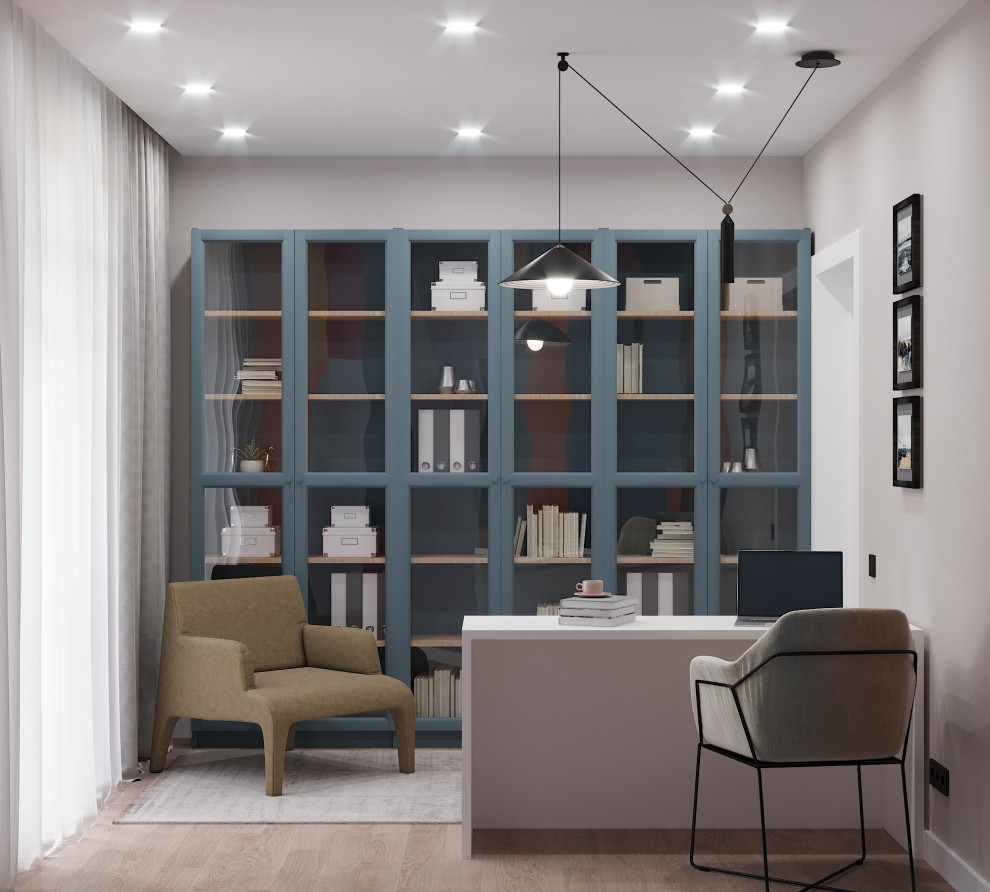 Дизайн-проект квартиры, площадью 99,1 м2 в г. Новосибирск