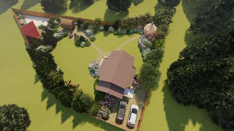 Хвойный  сад