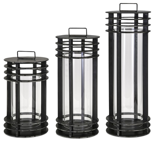 pillar lantern candle holders