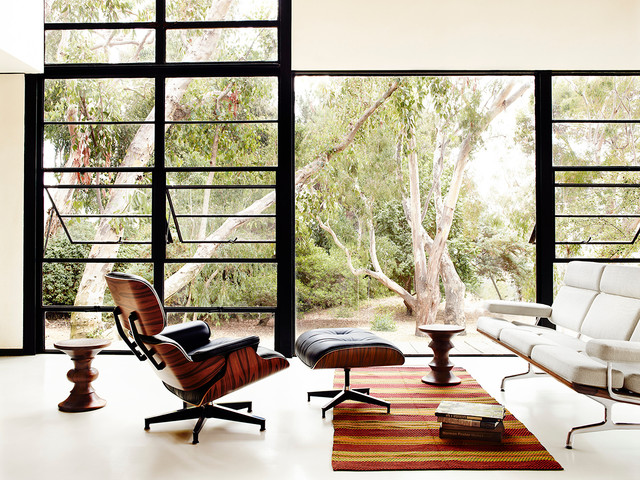 リビングスペース midcentury-living-room