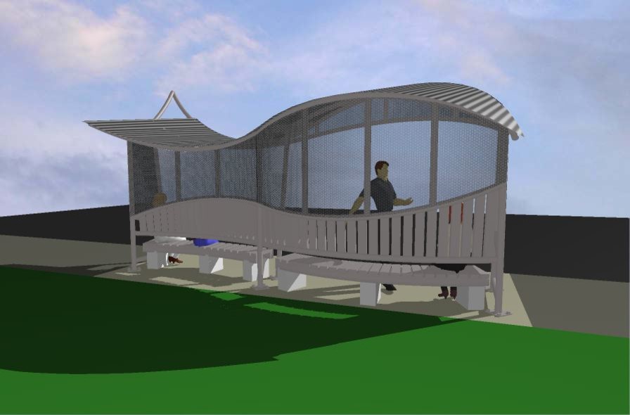 Pelican Park bus shelter