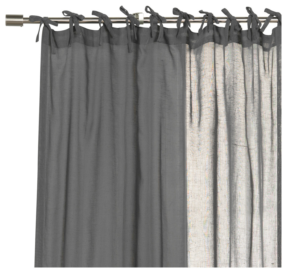 tab curtains with tie backs