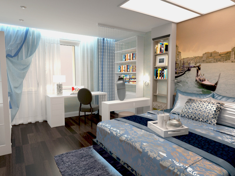 Дизайн-проект квартиры по ул. Бульвар Академика Королева