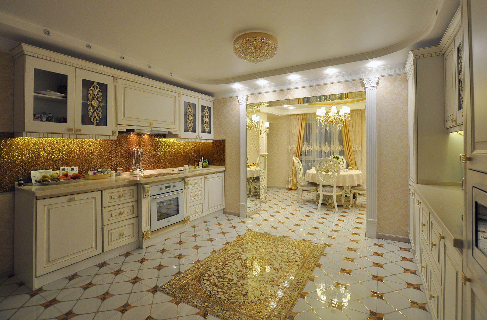 Реализация интерьера коттеджа 250м2 в Тюменской обл., город Тобольск.