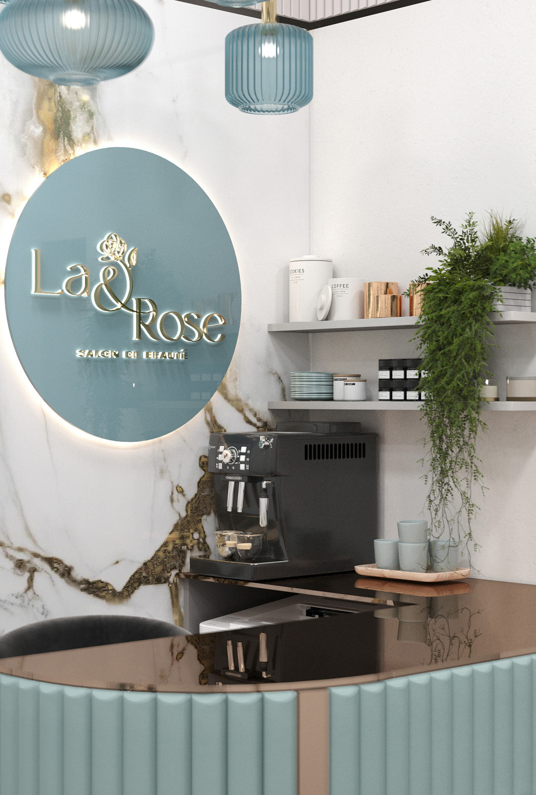 Салон красоты дизайн интерьера