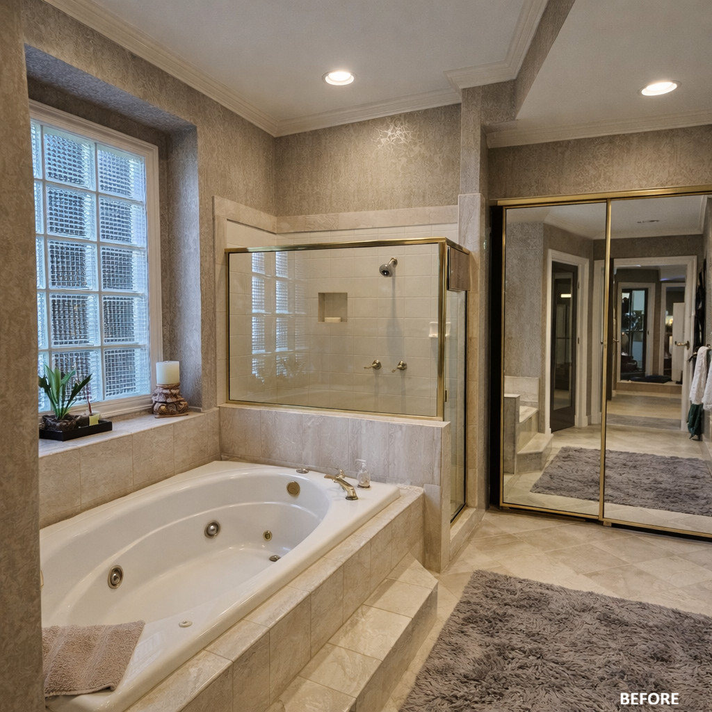 Frisco TX - Master Bathroom Update