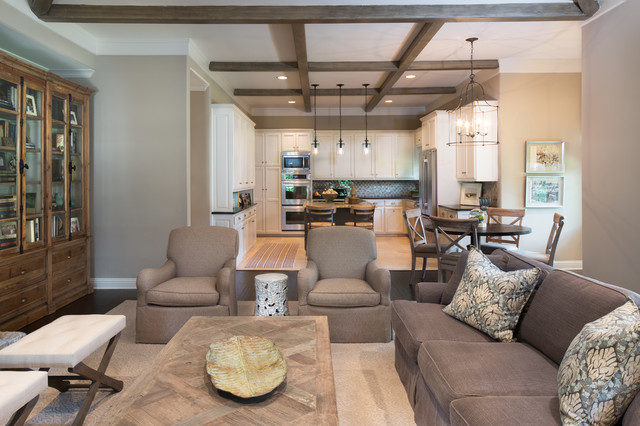 transitional remodel klassisk-vardagsrum