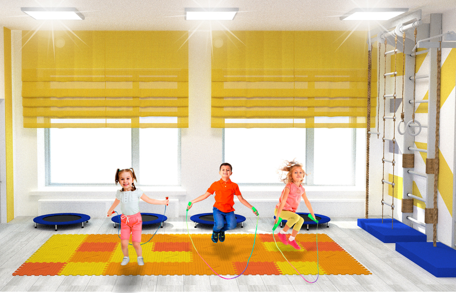 Дизайн интерьера ДС "Золотой ключик"