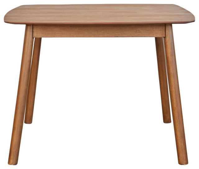 Walnut Square Dining Table 39x39 Midcentury Dining Tables By Unique Furniture Houzz