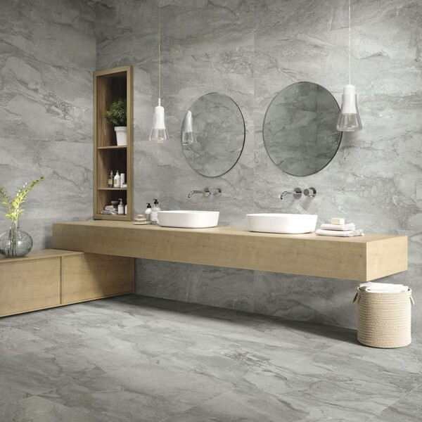 Pienza Grey Gloss Floor Tiles Direct Tile Warehouse Autres