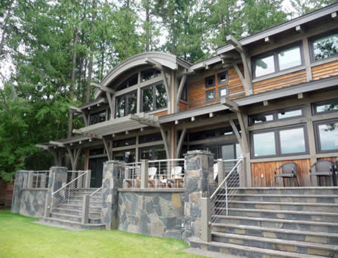 Samuelson Timberframe Design contemporary-exterior