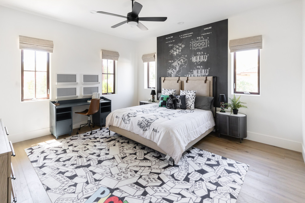 Kids' room - mediterranean kids' room idea in Phoenix