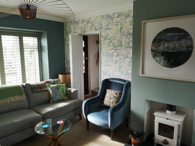Open Plan Lounge Diner trendy-dagligstue