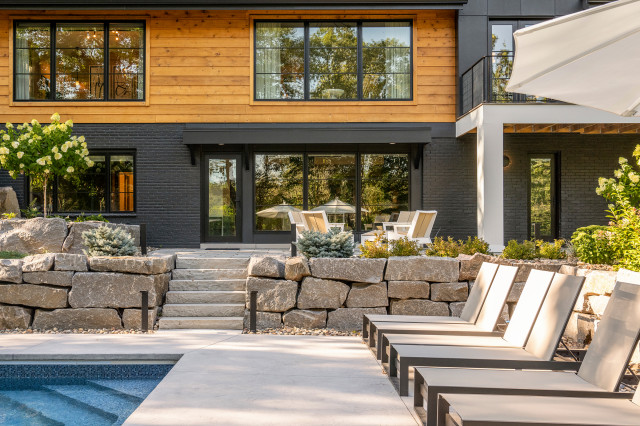 Warm-Modern contemporary-swimming-pool