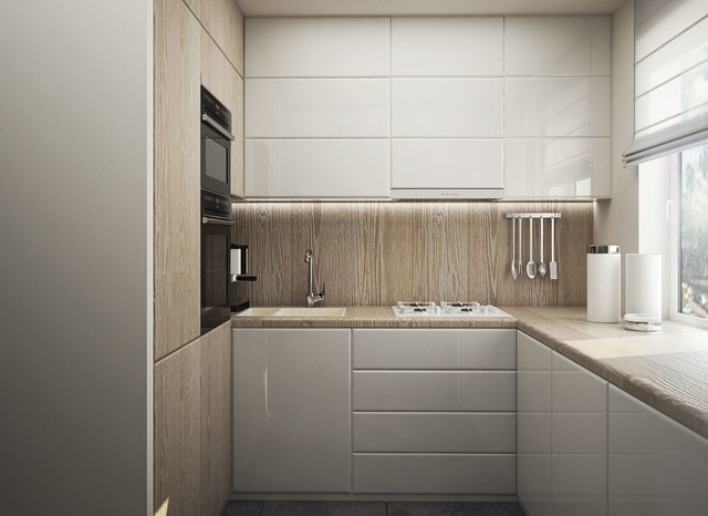 Cuisine sur mesure traditional-kitchen
