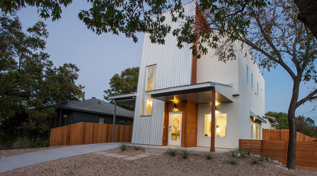 Loop House modern-fasad