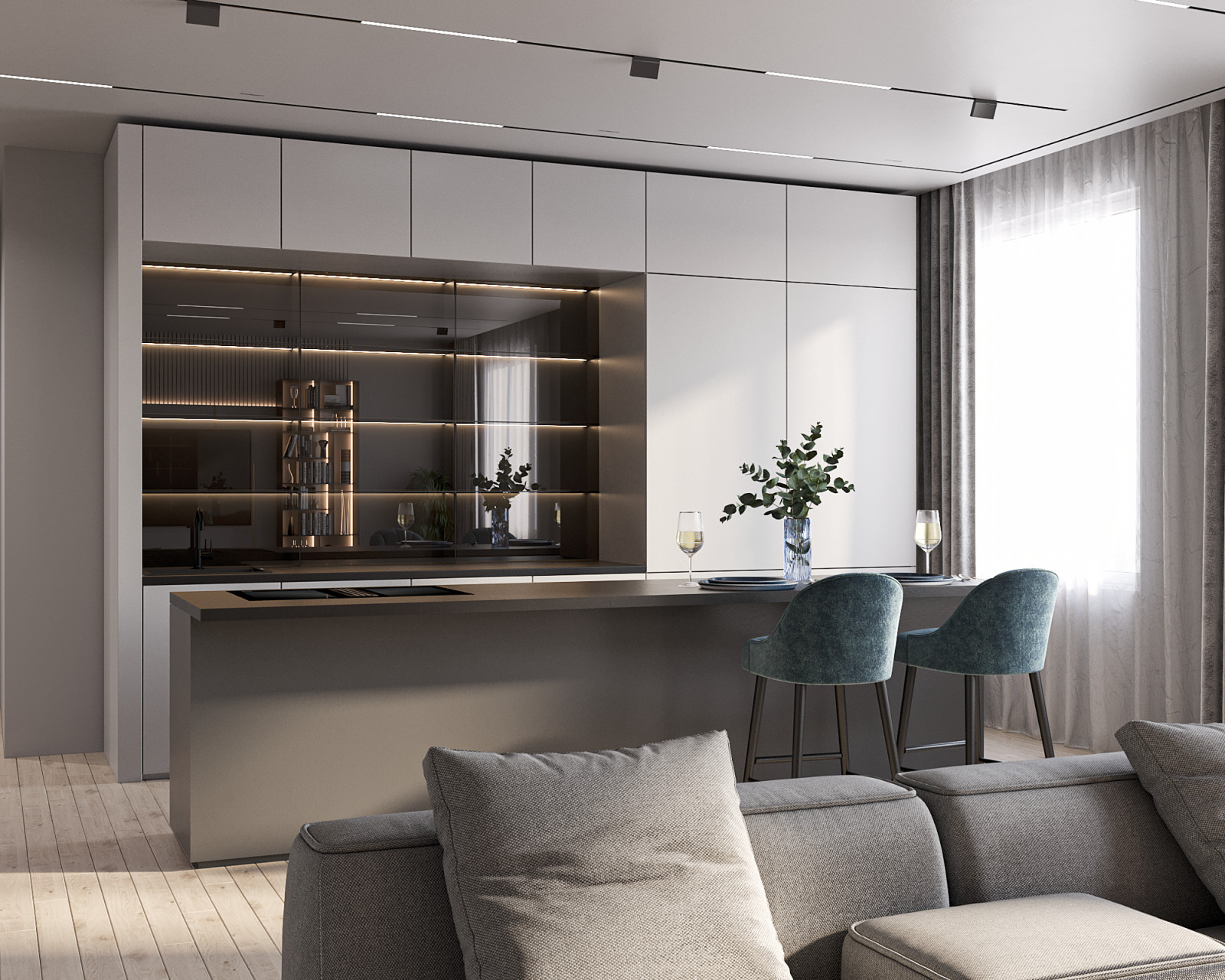 Кухня по заказу мебельной компании