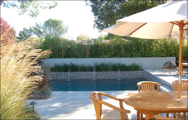 Small Pool contemporaneo-piscina