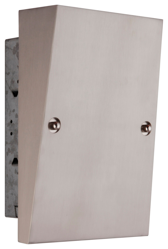 Craftmade ICH1725 Illuminated 7" x 5" Recessed Wedge Door Chime