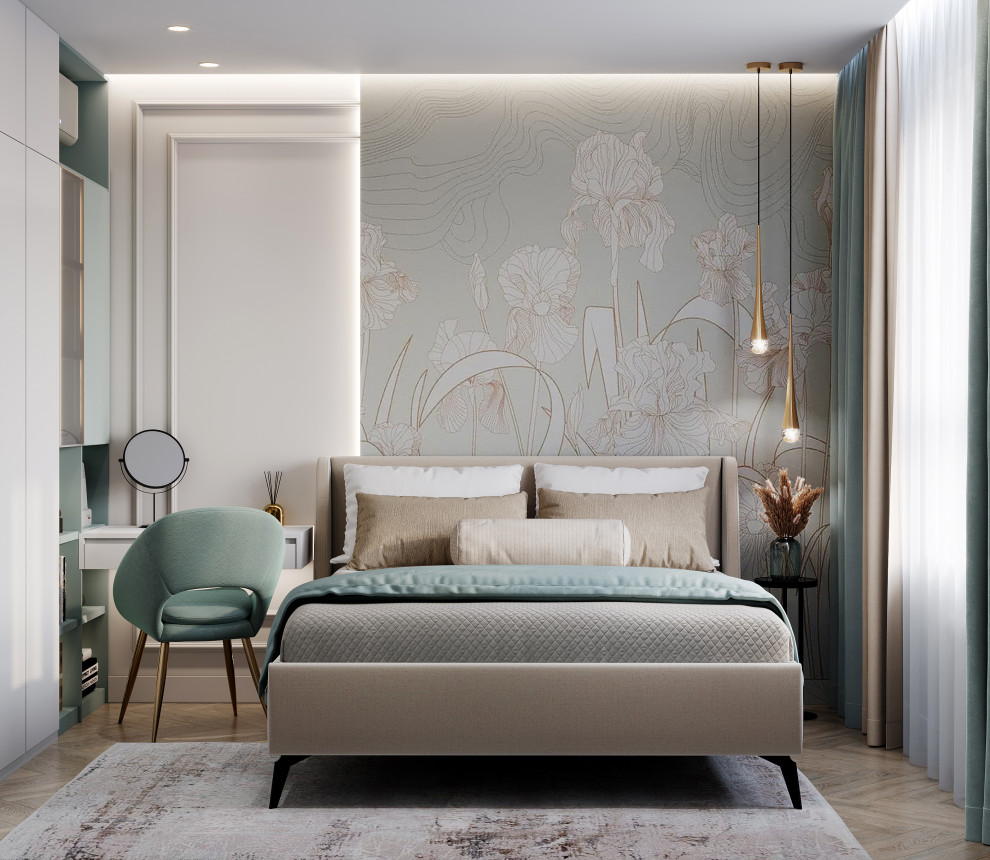 проект "Элегантные ассоциации на 63 м2"